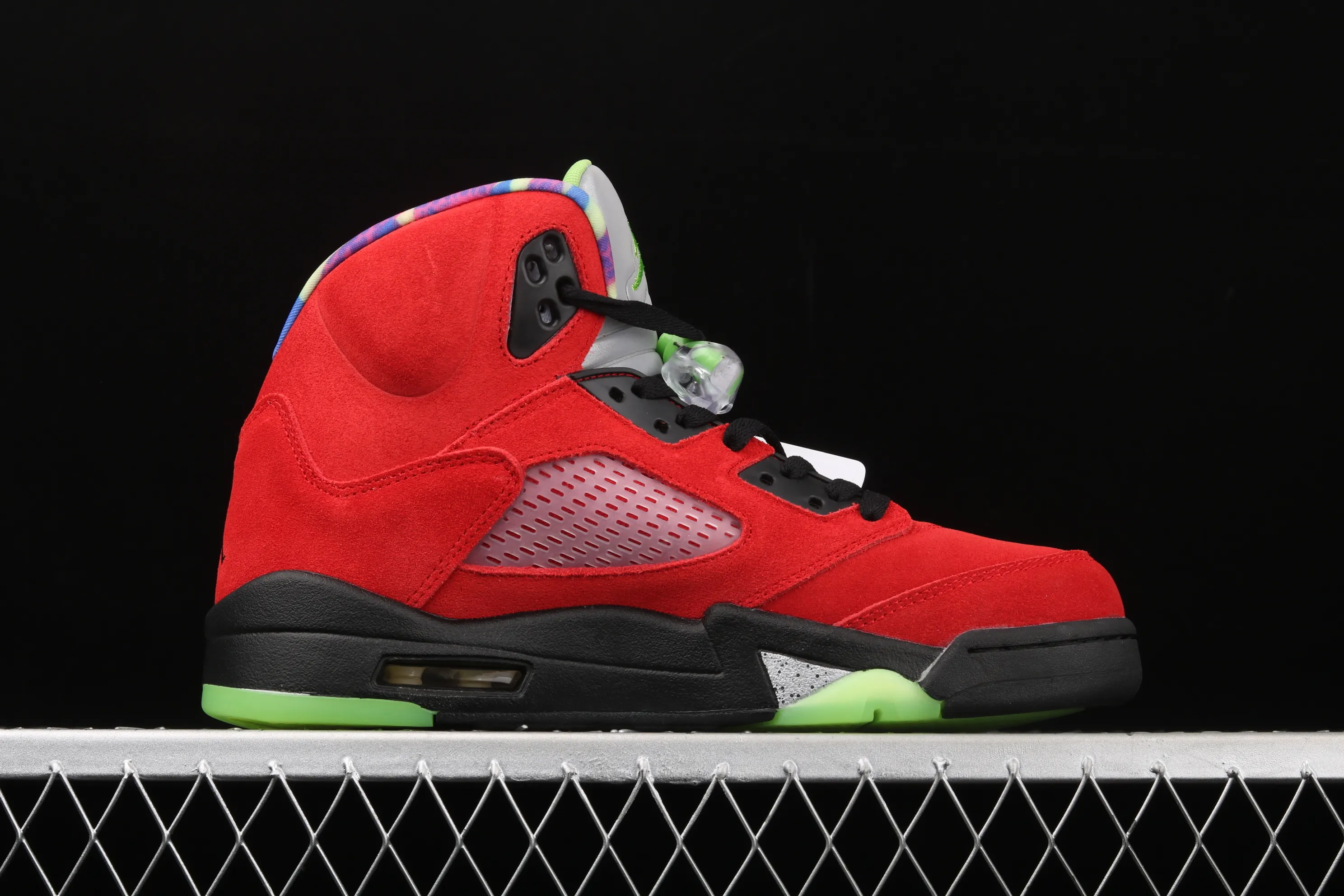 All categories Air Jordan Jordan series basketball shoes Air Jordan 5 J version Air Jordan 5 "What The" AJ5 Joe 5 red and yellow mandarin duck CZ5725-700